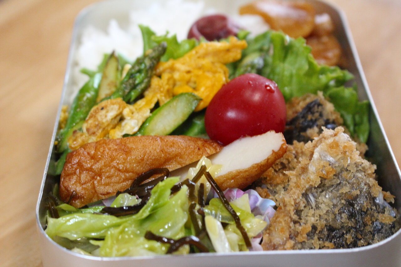 アジフライ 弁当 かごっまおごじょ 西ひろみ のお気楽日記