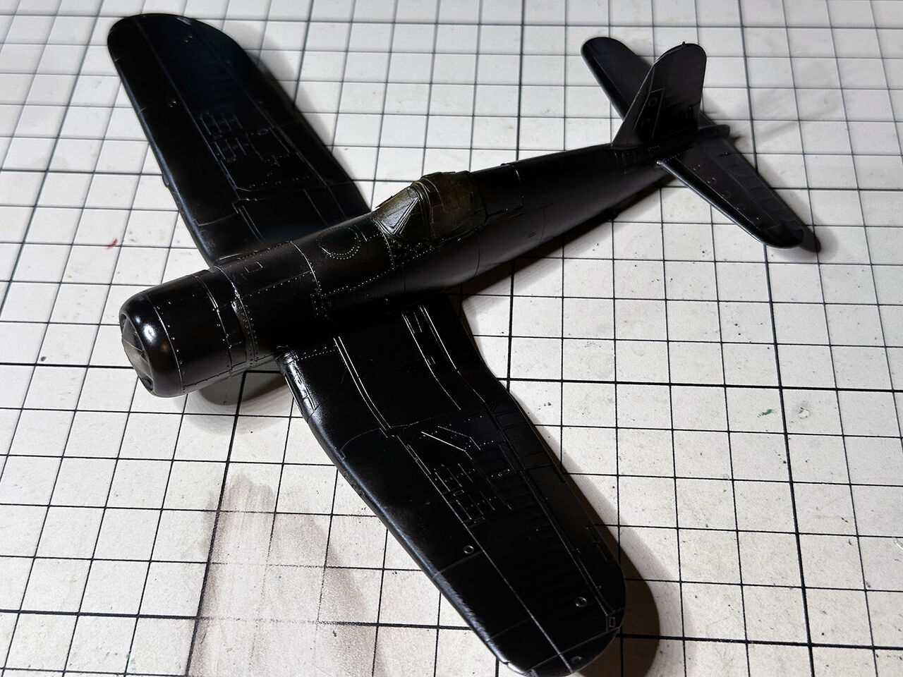 タミヤ 1/72 F4U-1Dコルセア その3（2023年11月06日
