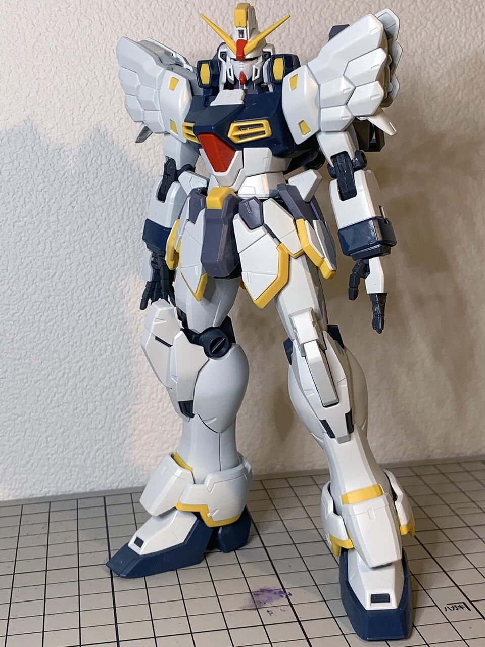 MG ガンダムサンドロックEW(アーマーディロイ装備)素組み品 MG ガンダムサンドロックEW（アーマディロ装備）その2（2020年10月26日