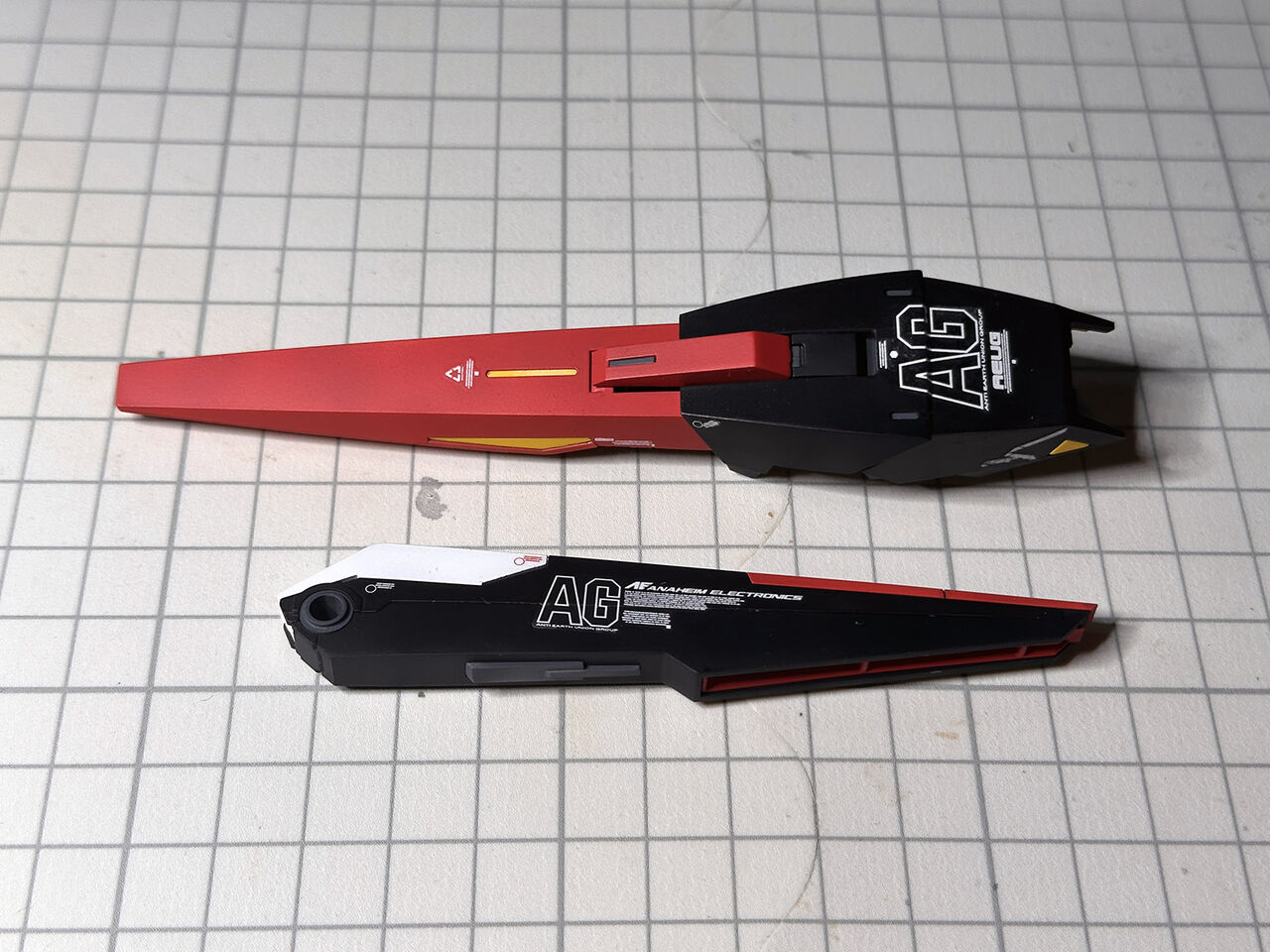 MG Zガンダム Ver.Ka その13 | フレーム組み立て : 積み、組み、塗る