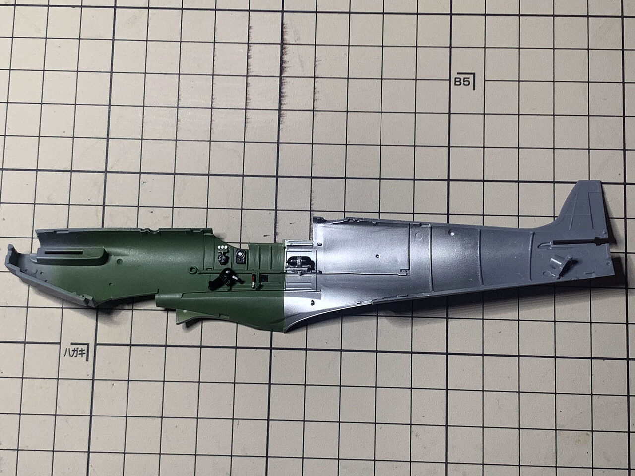 タミヤ 1/48 スーパーマリン スピットファイアMk.I その1（2022年05月