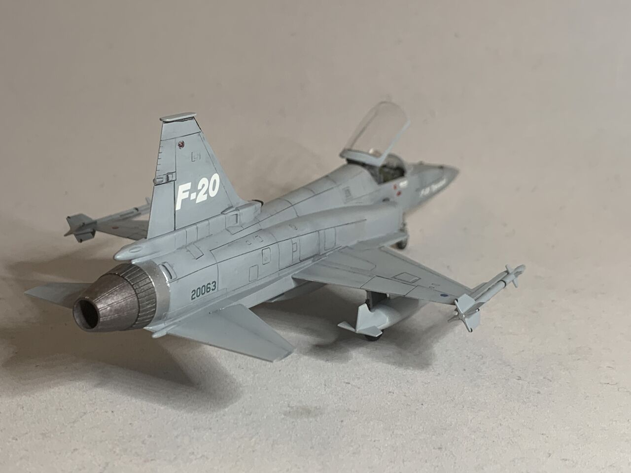 ハセガワ 1/72 F-20タイガーシャーク その5・完（2020年09月24日