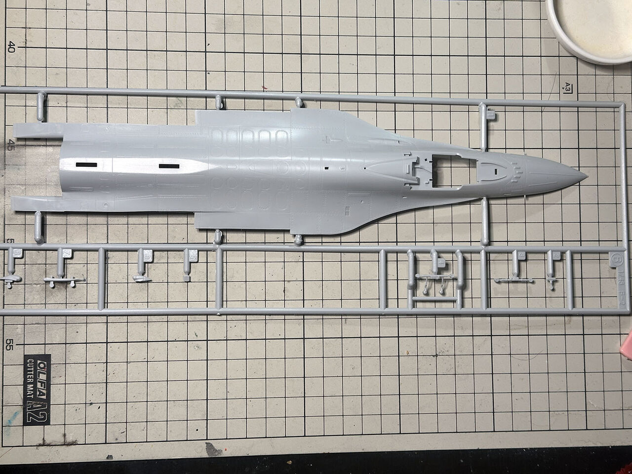 ハセガワ 1/48 F-2A その1（2024年01月02日） : 積み、組み、塗る