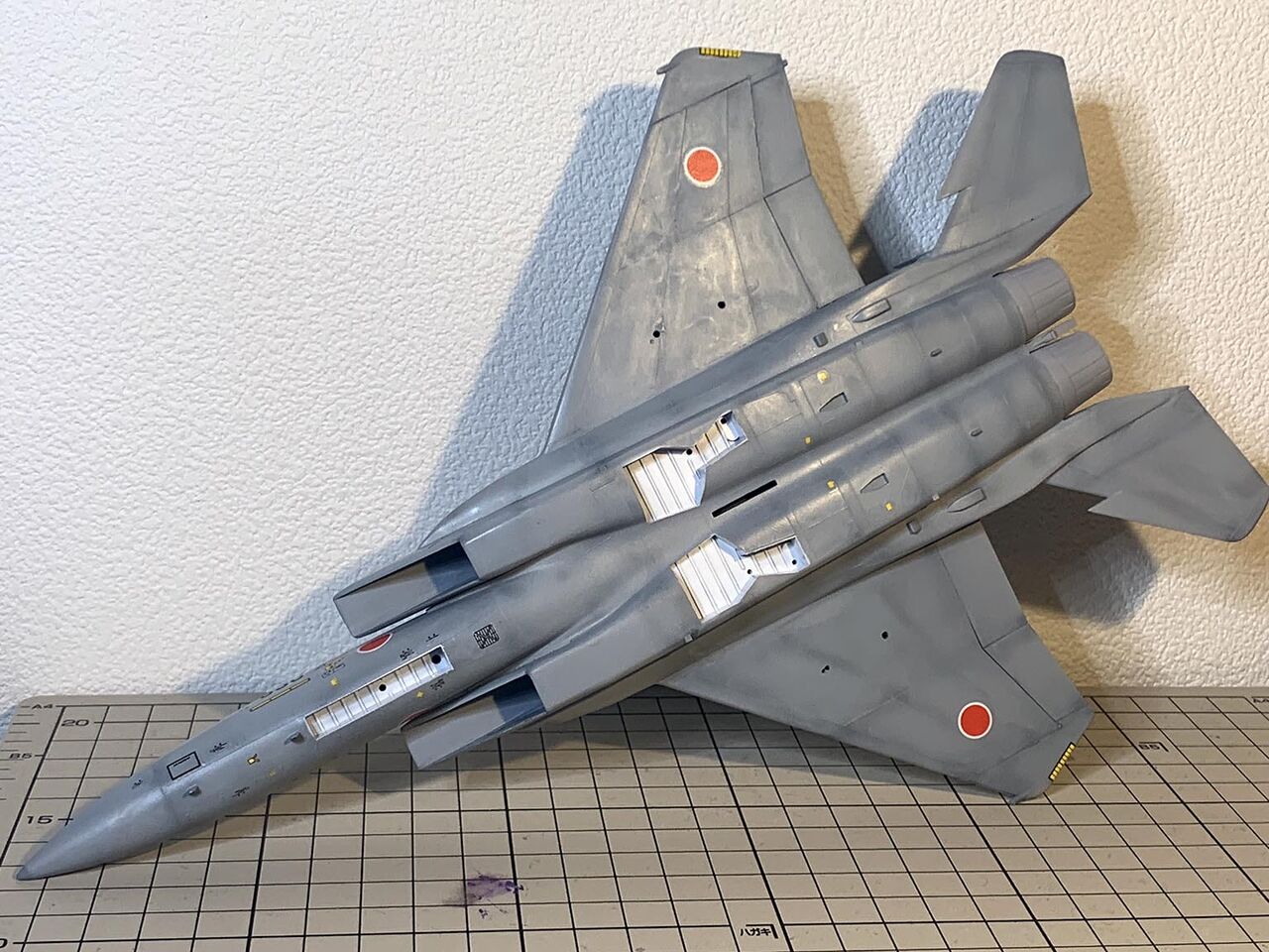 ハセガワ 1/72 F-15J（旧版）その7 | デカール貼り付け : 積み、組み 