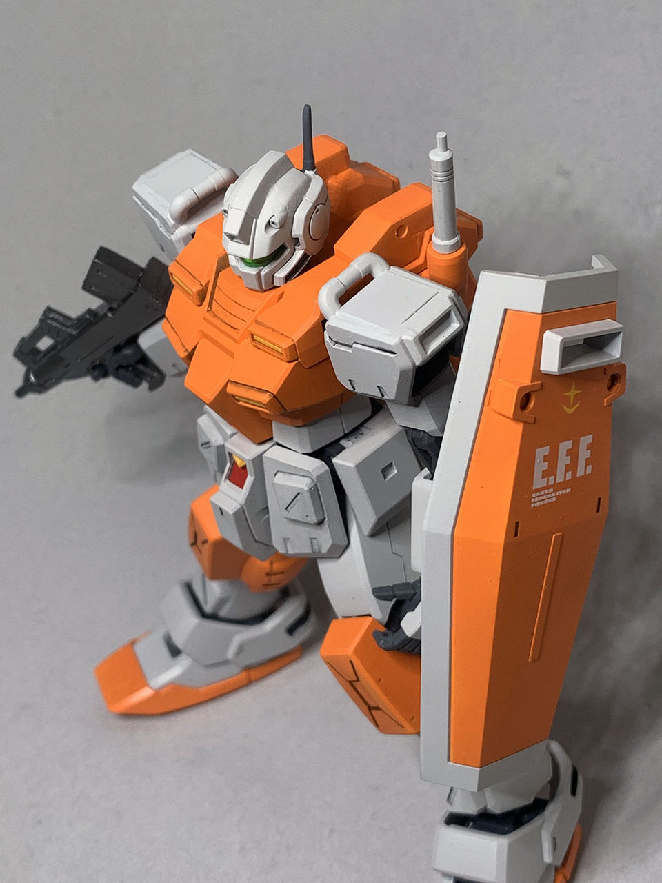 Hguc パワードジム その5 19年08月02日 アラフォーがプラモに目覚めたブログ