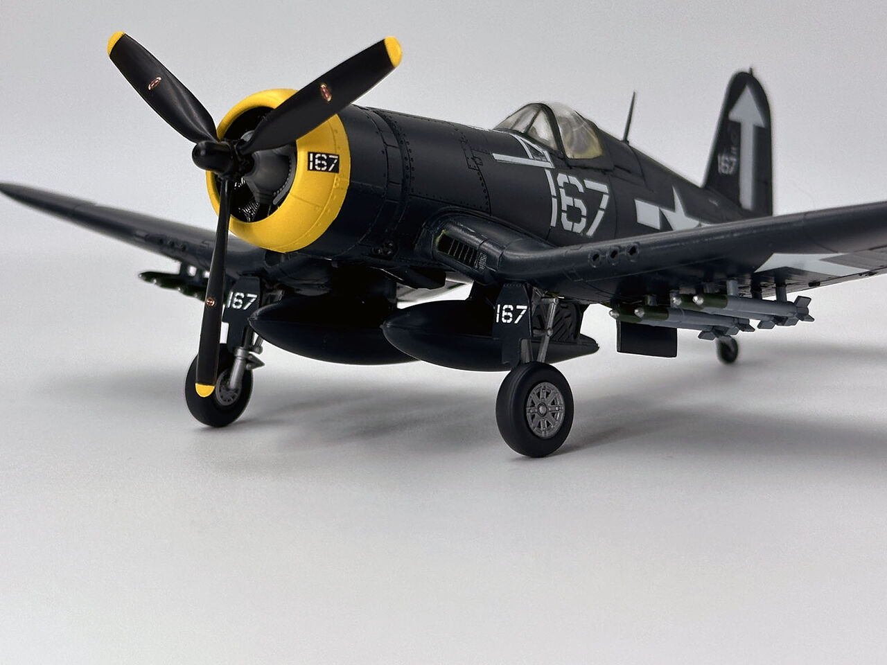 タミヤ 1/72 F4U-1Dコルセア その5・完（2023年11月10日） : 積み