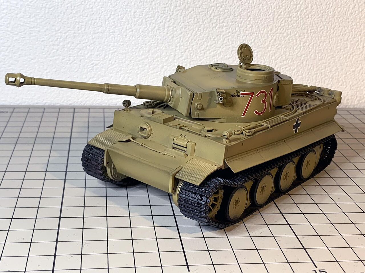 MICRO TECH タイガーI 初期型 ダークイエロー1/72戦車ラジコン タミヤ 1/35 ミリタリーミニチュアシリーズ ドイツ重戦車 タイガーI