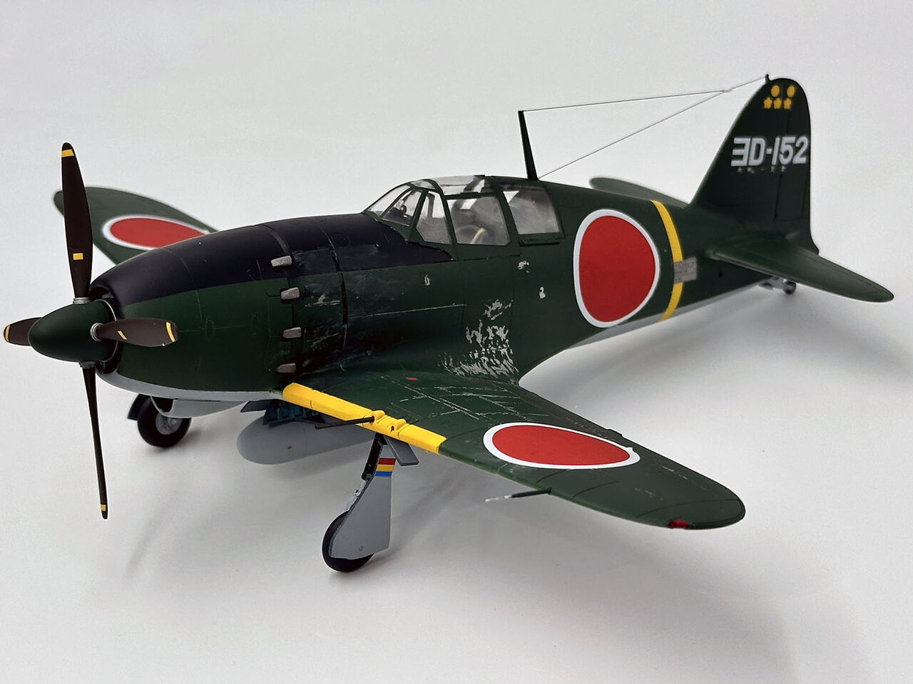 ハセガワ 1/48 雷電二一型 その8・完（2023年12月02日） : アラフォー