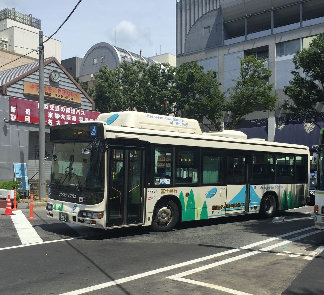 夏の北海道バス旅行 Part8 甲府発御殿場経由東京行き ひろpami乗りバス日記