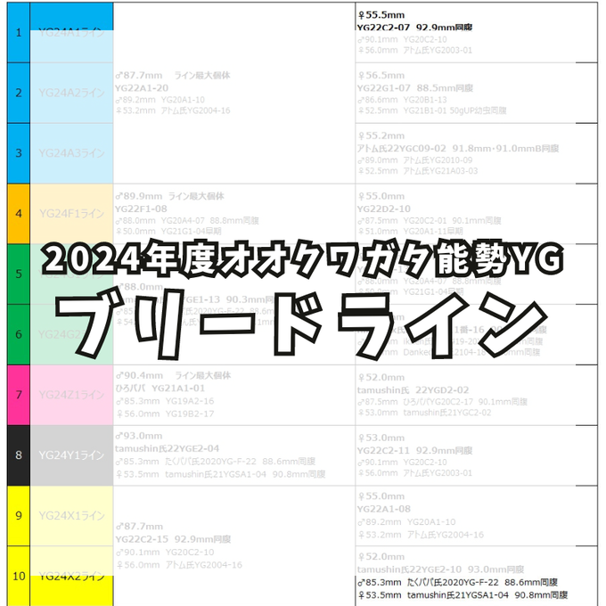 2024年度産卵セットのコピー