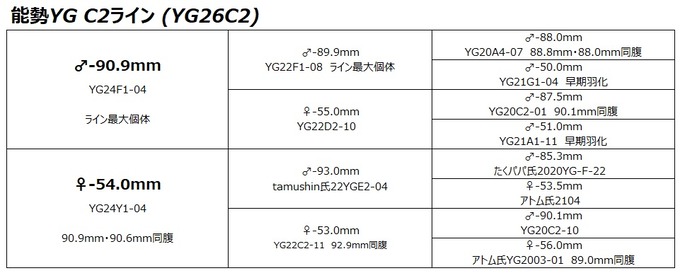 YG26C2ライン