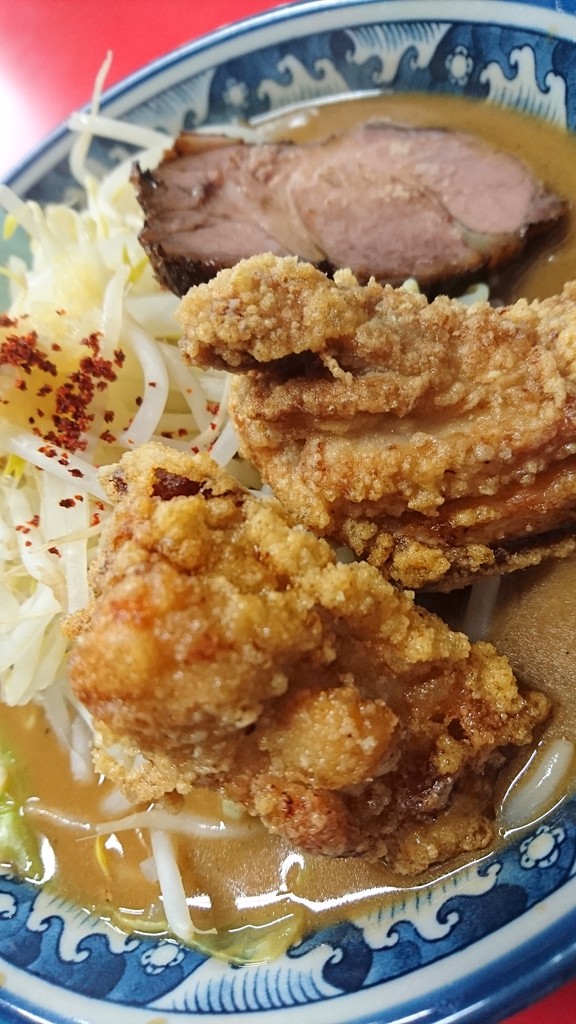 中華居酒屋 酔軒 味噌二郎 からあげトッピング 静岡市清水区押切 らぁめん大好きブログ ヒロ