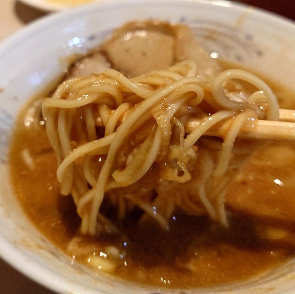 八五郎【味噌にんにくつけめん＋餃子6個】＠磐田市中泉 : らぁめん