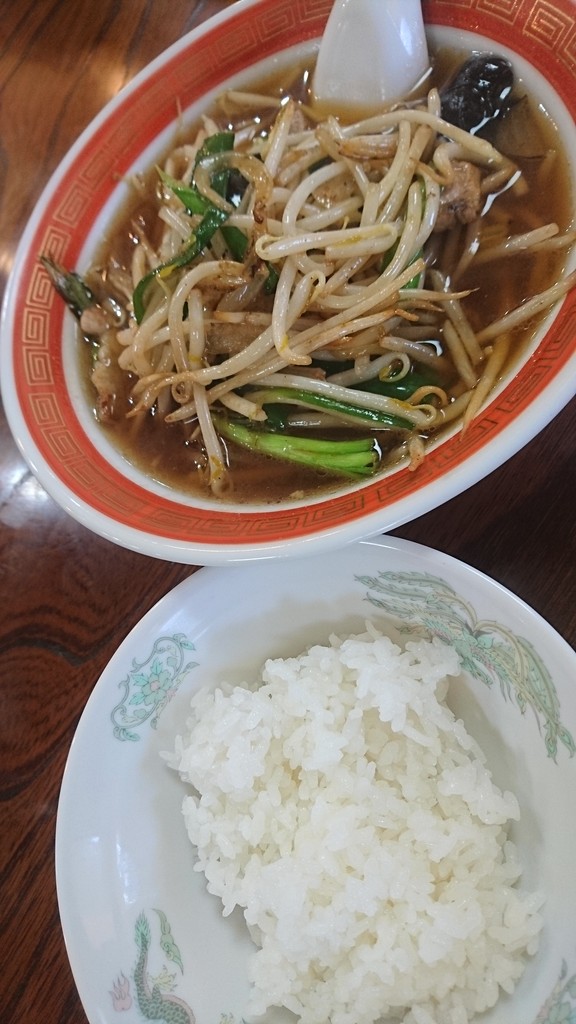 中華料理はまとん もやしラーメン小ライスセット 静岡市清水区蒲原 らぁめん大好きブログ ヒロ