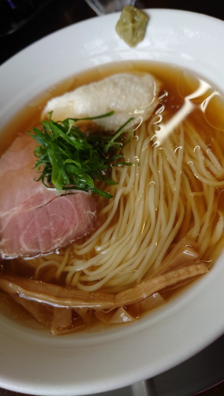 麵屋菜花奈 上平子と鯵煮干しの冷たいらーめん 菊川市東横地 らぁめん大好きブログ ヒロ