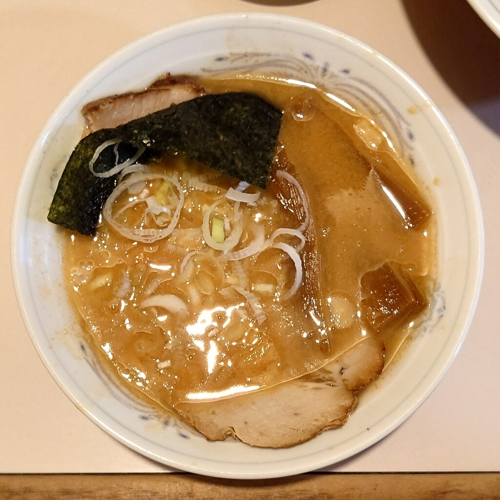 八五郎 八五郎【味噌にんにくつけめん＋餃子6個】＠磐田市中泉 : らぁめん