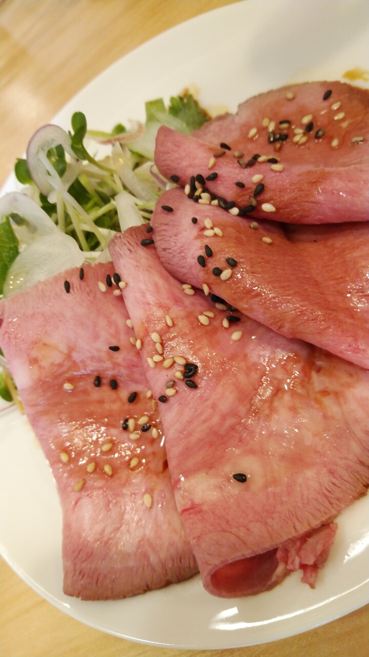 麺屋さくら 鴨南蛮つけそば 1玉 フォアグラ脂の鴨あえ玉 半玉 牛タン薬味巻き 愛知県半田市出口町 らぁめん大好きブログ ヒロ