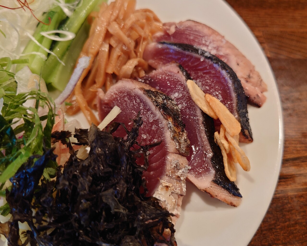 麺 S食堂 粋蓮 かつお系ラーメンスタンプラリー かつおたたき冷製潮かつおsoba ちょこっとトロロごはん 焼津市焼津3丁目 らぁめん大好きブログ ヒロ
