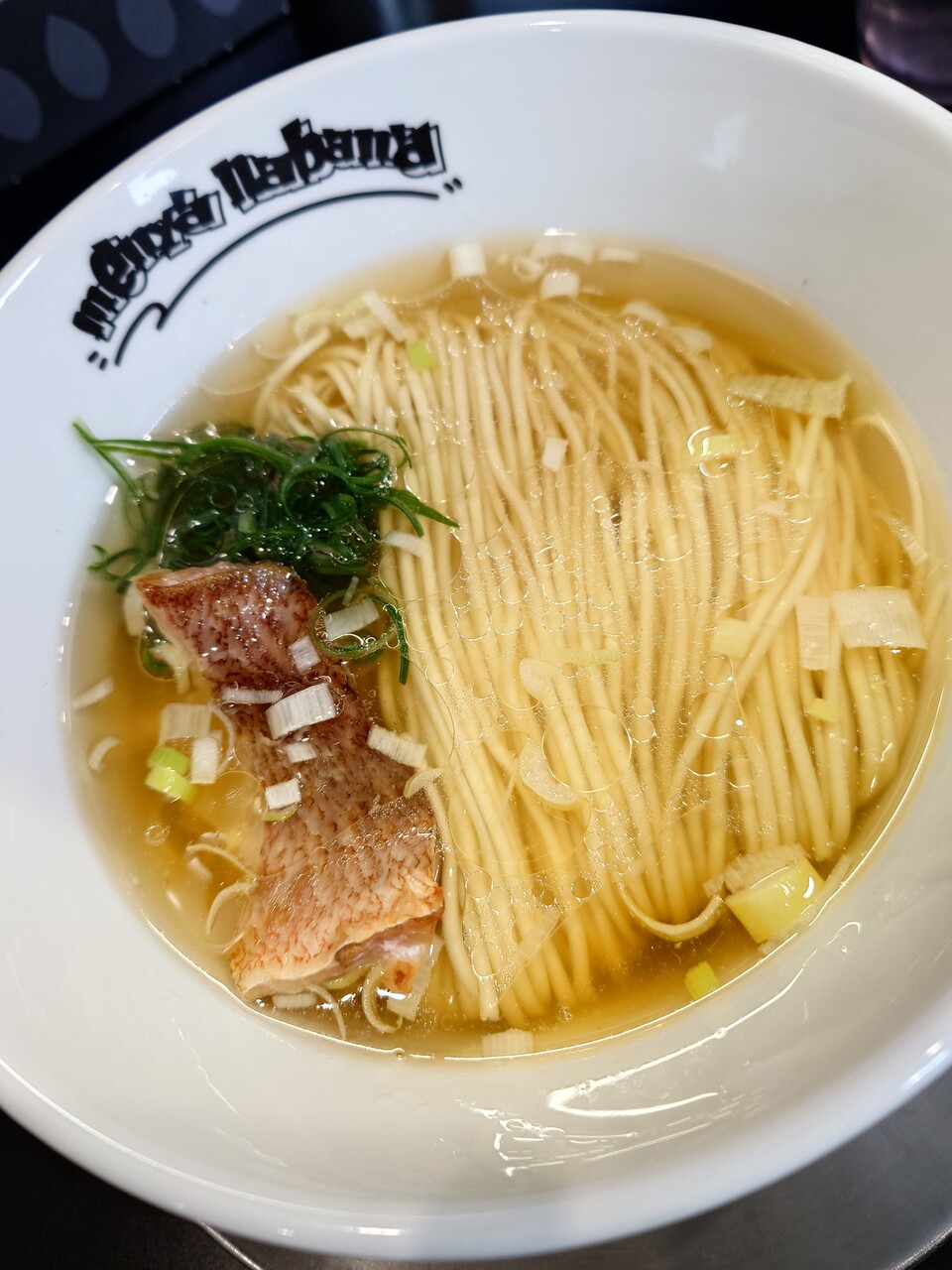 menya 787（麺屋菜花奈）【トリプル出汁の鮮魚のらーめん】＠菊川市