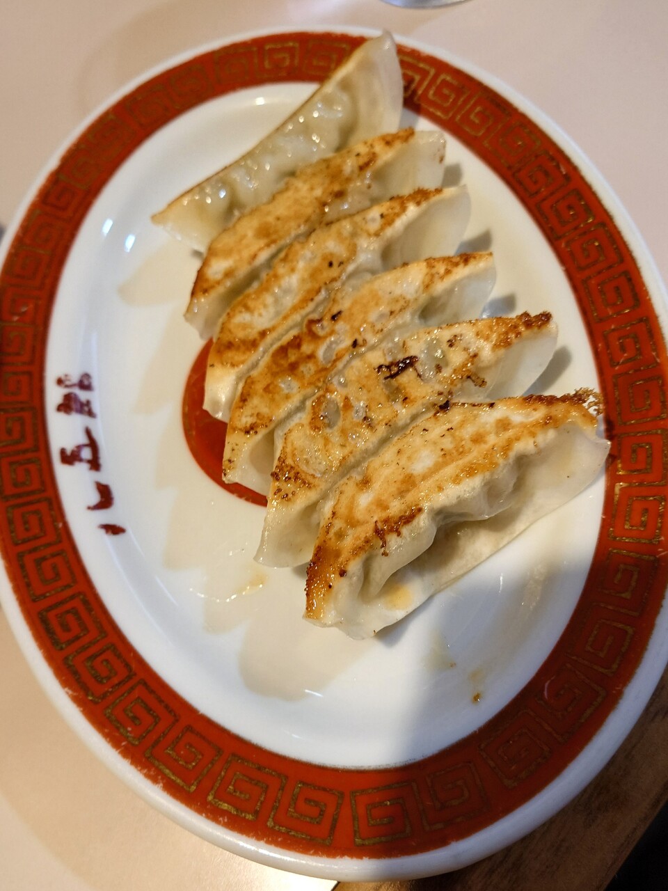 八五郎 八五郎【味噌にんにくつけめん＋餃子6個】＠磐田市中泉 : らぁめん