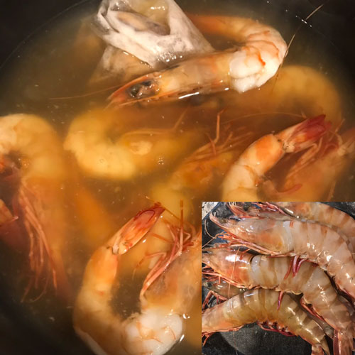 有頭海老旨煮