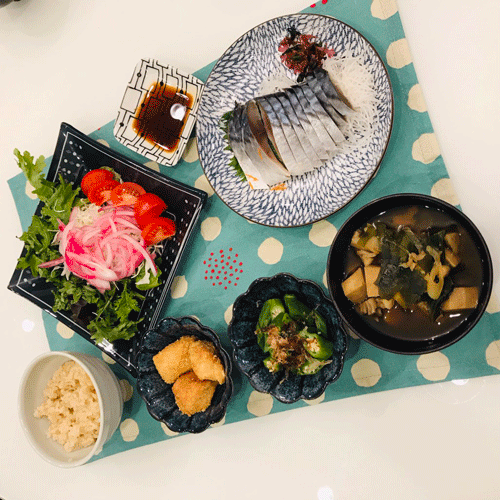 夕食
