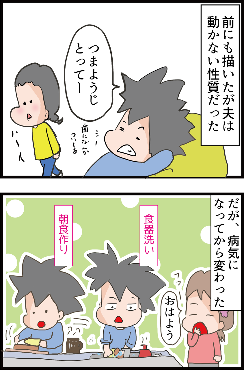 亭主関白だった夫の大変貌 うちの夫が糖尿病になっちゃった 食と血糖値 漫画ブログ Powered By ライブドアブログ