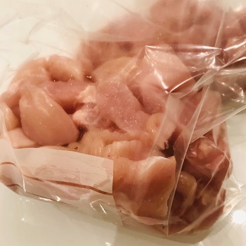 鶏むね肉漬け込んだの