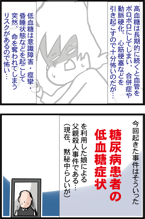 【低血糖の恐怖】糖尿病患者の命綱を利用した恐ろしい殺人事件…2