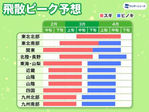 花粉情報