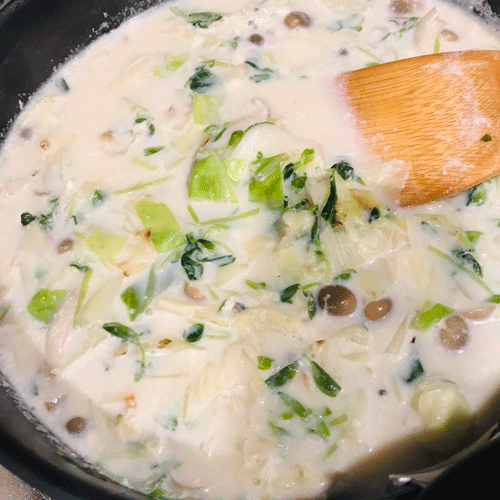 豆乳スープ