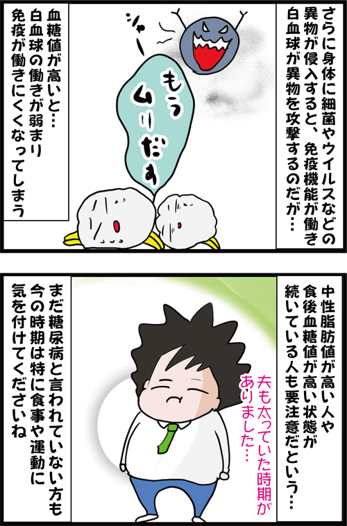 長引く咳で発覚した夫の糖尿病…予備軍も感染症重症化リスクに要注意…!4