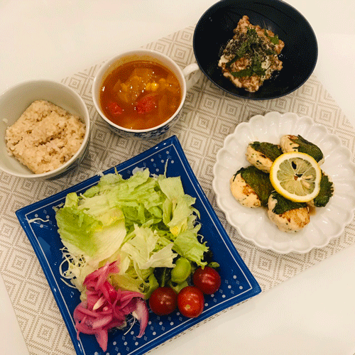 夕食