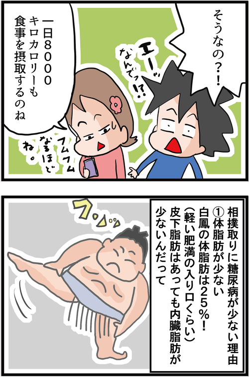 【血糖値】意外な事実!相撲取りに糖尿病が少ない理由とは・・?!2