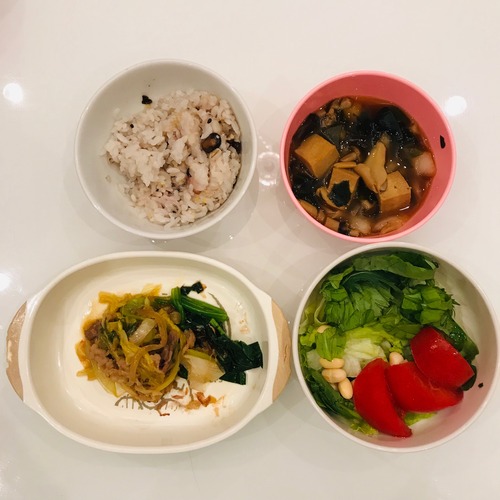 次女夕食