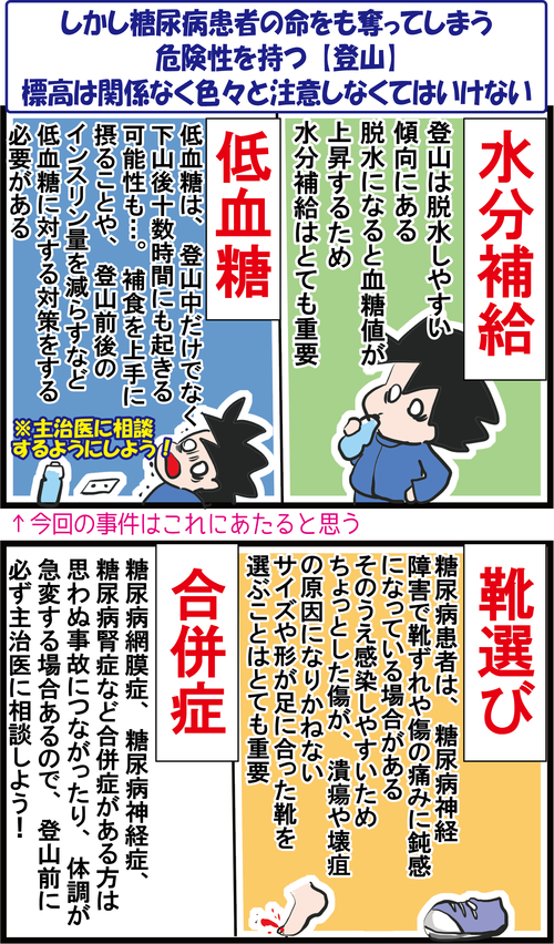 【血糖値】紅葉の山で糖尿病患者が急死!その理由とは…?4