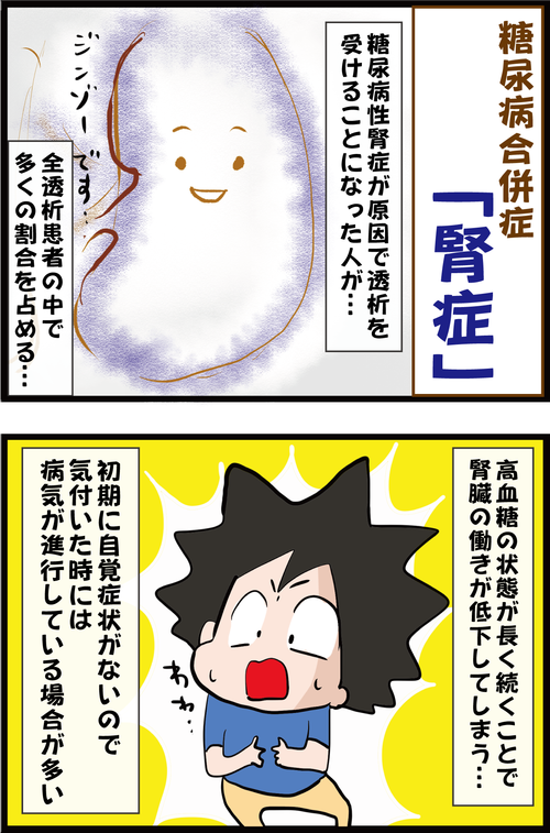 【血糖値】自覚症状なし!糖尿病予備軍でも人工透析への第一歩は始まっているかも…?!1