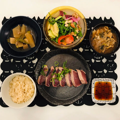 夕食