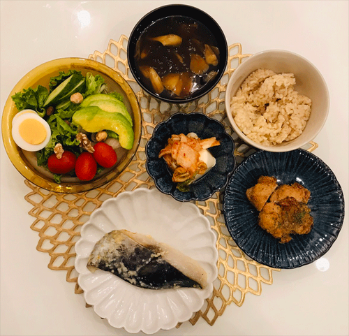 夕食