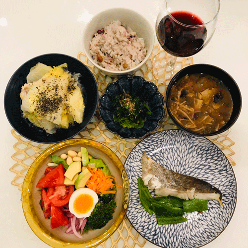 夕食