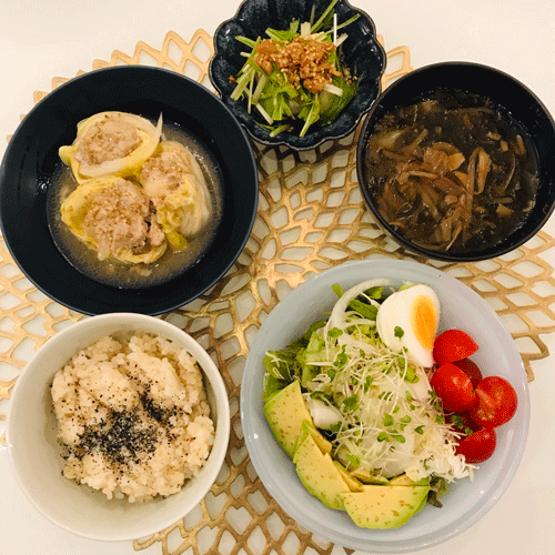 夕食