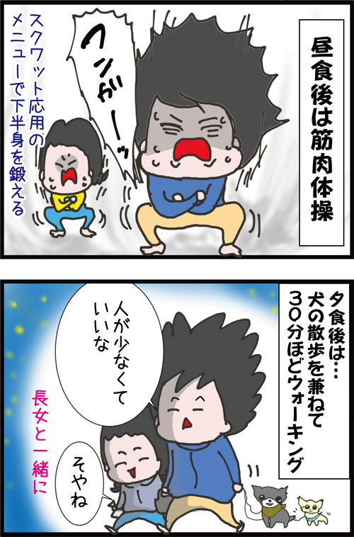 外出自粛から1カ月半…糖尿病夫が血糖コントロールのためにしている運動は…?3
