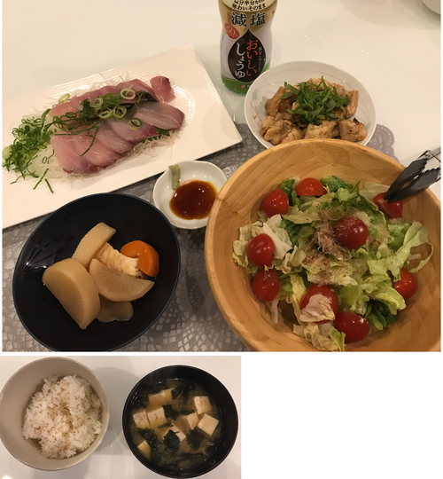 夕食