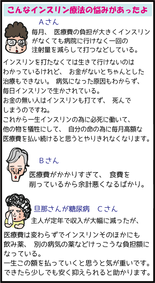 【血糖値】高額な医療費を払い続ける糖尿病患者たちの切実な声…3