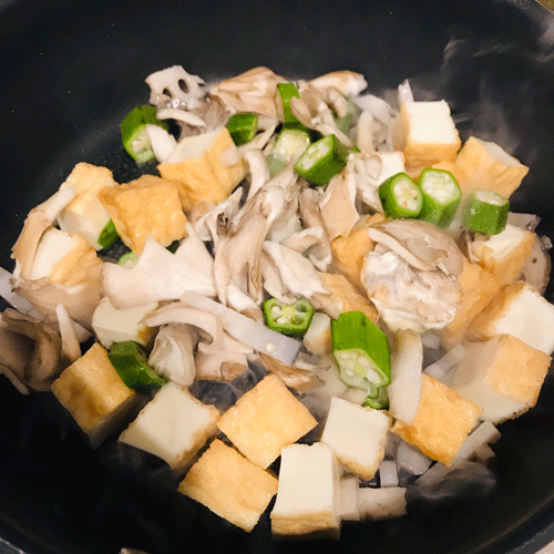 サバの味噌煮缶アレンジ1