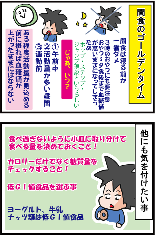 血糖値スパイクを防ぐための間食の摂り方!4