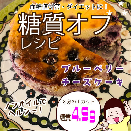 ブルーベリーヨーグルトケーキ１