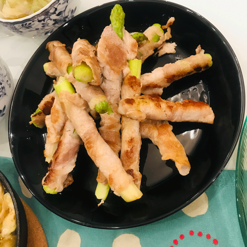 アスパラ豚肉巻き