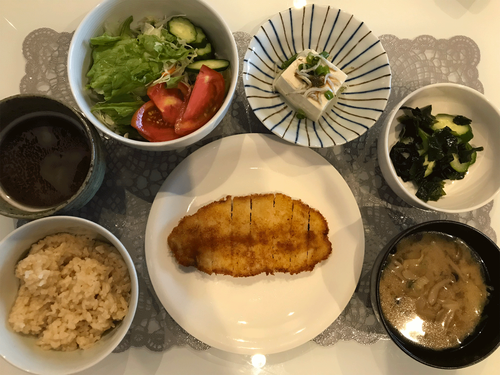 夕食