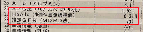 検査結果